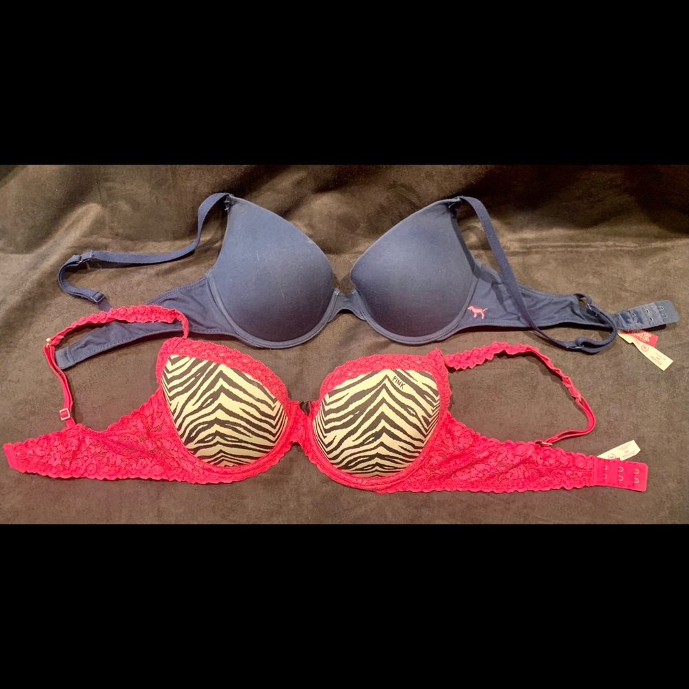 2 Victoria Secret bras size 36C